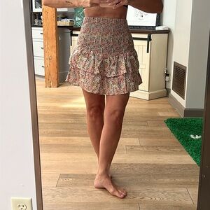 Nation LTD NWOT smocked mini skirt